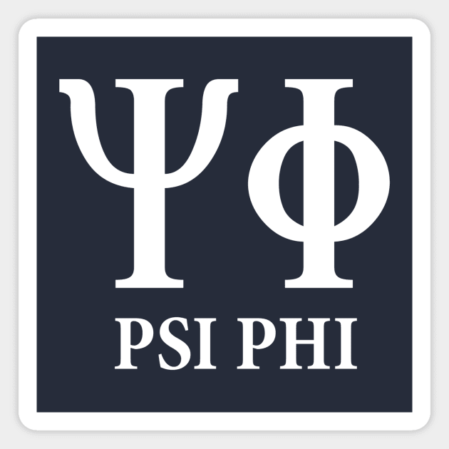 Psi Phi Magnet by GloopTrekker